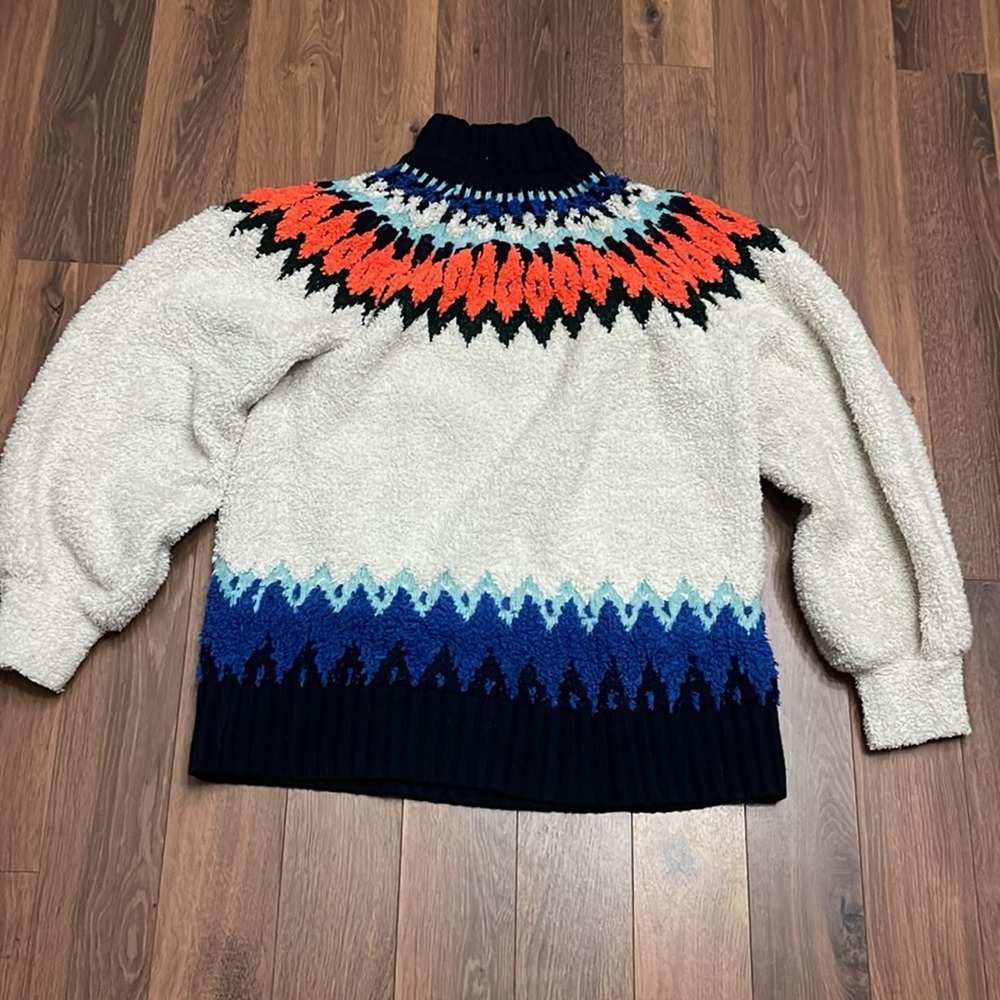 Anthropologie Pilcro Selene Oversized Cozy Fleece Sweater SHIPS SAME DAY - Picture 9 of 11